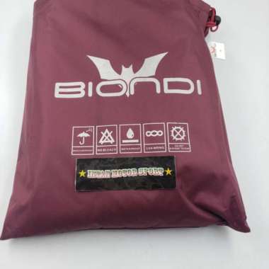 JAS HUJAN SETELAN MERK BIONDI PRODUK ORIGINAL XL Merah