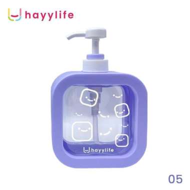 Botol Sabun Refill Dispenser Sabun Cair Cuci Tangan/Sabun Mandi Soap Dispenser Bottle Pump Estetik M