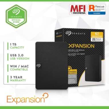 HDD External Seagate expansion 1TB ORIGINAL MFI