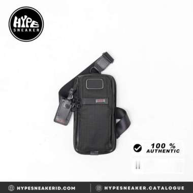 Tas TUMI ALPHA BLACK CROSS BODY BAG 100% ORIGINAL 26X14X5CM