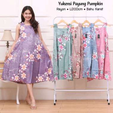 Daster yukensi payung pumpkin dress murah wanita kekinian viral