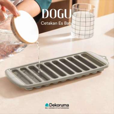 Dekoruma DOGU Cetakan Es Batu Persegi - Grey