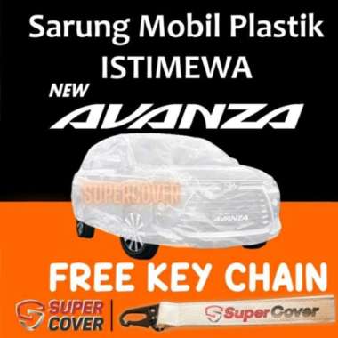 cover mobil/penutup mobil/sarung mobil avanza transparan