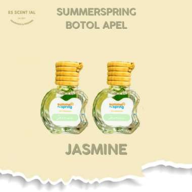 Pengharum Botol Apel Gantung Ruangan Toilet Lemari Parfum Mobil Kamar - Black Coffee jasmine