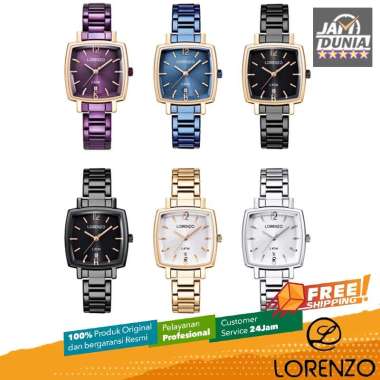 JAM TANGAN LORENZO 7103L JAM LORENZO 7103 L JAM LORENZO ORIGINAL JAM TANGAN ANALOG JAM TANGAN WANITA