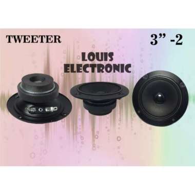 Tweeter 3 Inch Double Magnet Tweeter Speaker Treble Biasa Buat Speaker Model BMB