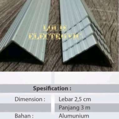 Lis L Aluminium Hardcase List Siku L Hardcase Aluminium Box 3 Meter Tebal
