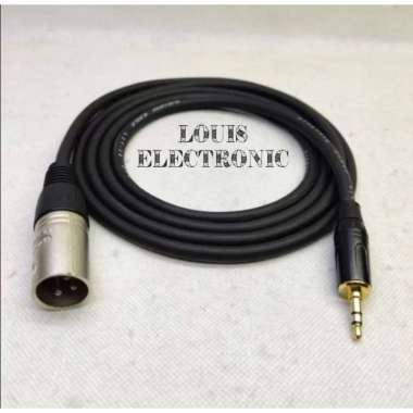 Kabel Audio CANARE Jack Canon XLR Male to Mini Stereo 3.5 mm ( 10 M )