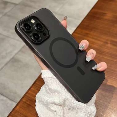 Super Slim Magsafe Case iPhone 15 Pro Max Plus iPhone 15 Pro Max Black