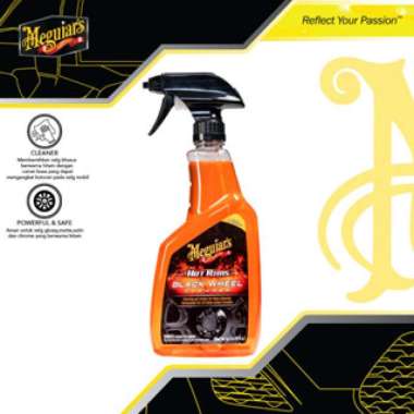 Meguiars G230524 Hot Rims Black Wheel Cleaner 709ml Pembersih Velg Mobil