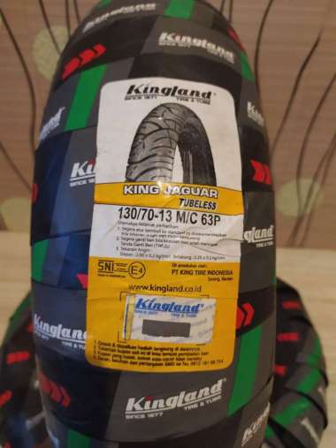 BAN LUAR KINGLAND 130/70-13 KING JAGUAR TL Original 100%