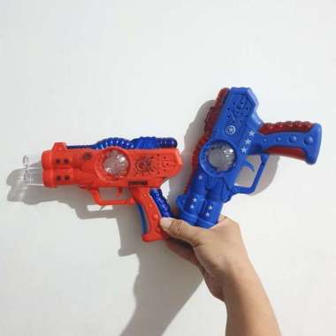 Mainan Anak Pistol Lampu , Bercahaya & Suara Viral Pistol BerKarakter