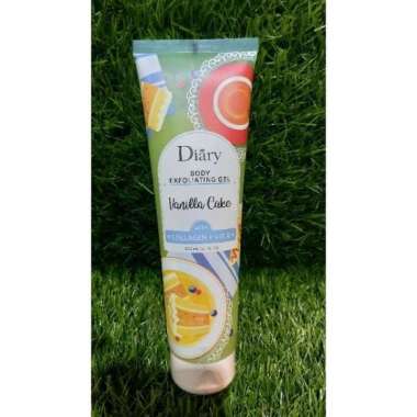 DIARY BODY EXFOLIATING GEL VANILLA CAKE