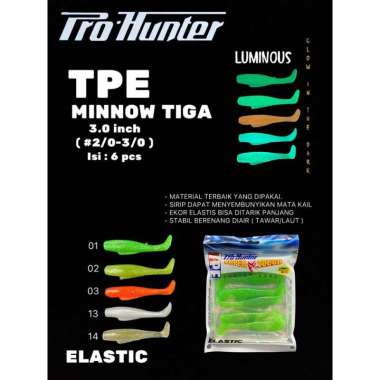 Umpan PRO HUNTER Minnow Elastic
