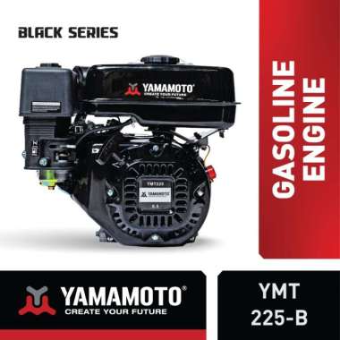 Mesin Bensin YAMAMOTO Gasoline Engine Black Series 10 HP YMT 225-B Putaran Lambat