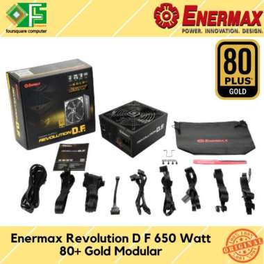Enermax Revolution DF 650 Watt 80 Gold Modular | PSU 650W 80+ Gold