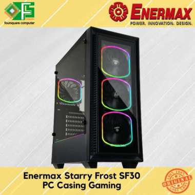 Enermax Starry Fort SF30 | PC casing Gaming | Case CPU komputer