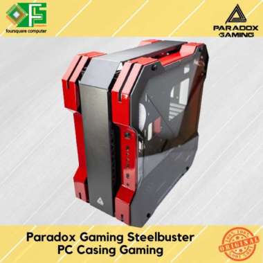 Paradox Gaming Steelbuster PC Casing Gaming | Case CPU Komputer