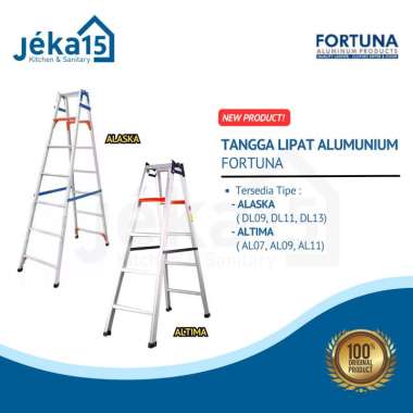 TANGGA ALUMUNIUM LIPAT | FORTUNA ALASKA | FORTUNA ALITMA AL09