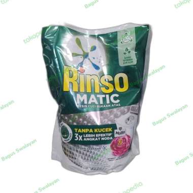 Promo Harga Rinso Detergent Matic Liquid Top Load + Molto 1600 ml - Blibli