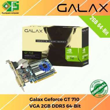 VGA Galax nVidia Geforce GT 710 2GB DDR3 64 BIT