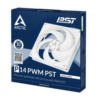 Arctic P14 PWM PST Single Pack | Fan Casing 14 cm | Fan Case 14cm Putih