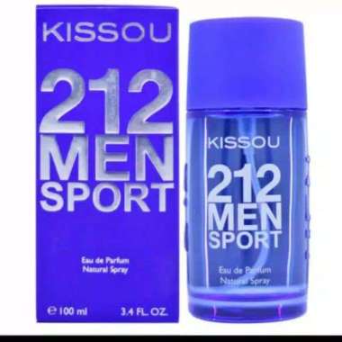 KISSOU 212 MEN SPORT EAU DE PARFUM 100ML - BIRU SPORT / PARFUM KISSOU LAKI-LAKI