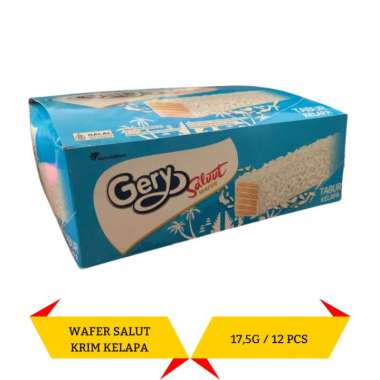 Gery Saluut Wafer 21gr Tabur Kelapa