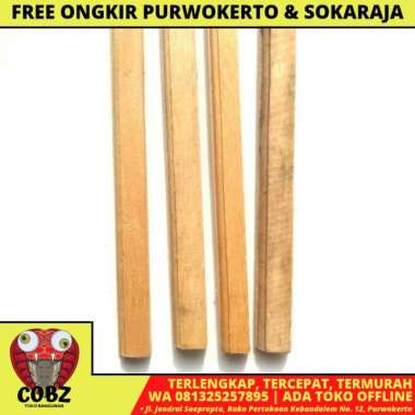 1 CM x 2 CM x 200 CM / NM List Kayu Profil Cermin Pigura Pintu Batang