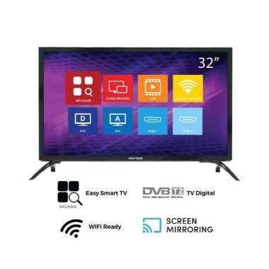 POLYTRON EASY SMART DIGITAL TV 32" PLD 32MV1859 LED PLD32MV1859 32 MV 1859 MOLA YOUTUBE