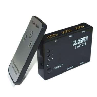 HDMI Switcher 3 Port Hdmi + Remote