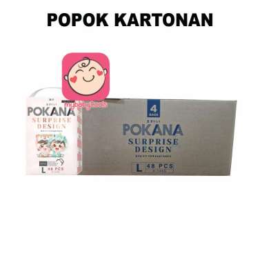 POKANA PANTS MEGA PACK POPOK CELANA S60 M58 L48 XL42 XXL36 SURPRISE - KARTON = L48-KTN