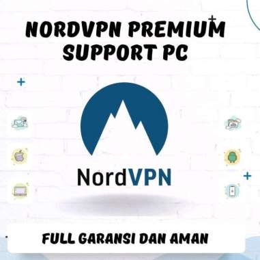NordVPN Premium 3 Bulan VPN Premium Nord VPN