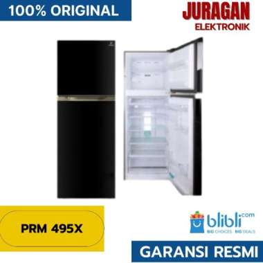 Polytron New Belleza Big Liter Kulkas 2 Pintu PRM 495X