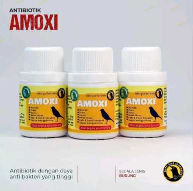 AMOXI ANTIBIOTIK UNTUK SEMUA BURUNG ORIGINAL PRODUK NUTRI BIRD INDONESIA