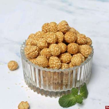 [KILOAN] Keciput Bulat Wijen Manis - 1000gr / Kue Kering Goreng Renyah 1kg