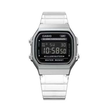 Jam Tangan Casio Vintage A168XES-1BDF / A168XES-1B Original Bergaransi 1 Tahun