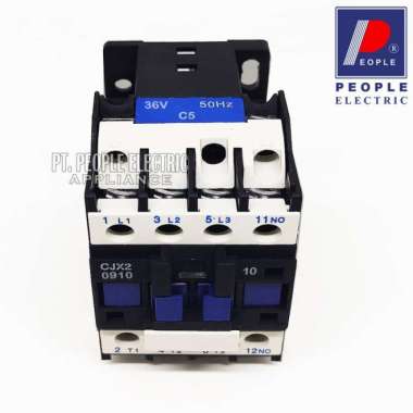 CONTACTOR KONTAKTOR CJX2-0910 PEOPLE 24V, 36V, 48V, 110V, 220V, 380V 36V