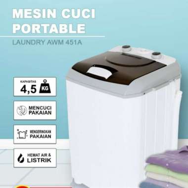 Mesin Cuci Arashi Portable 4,5 kg