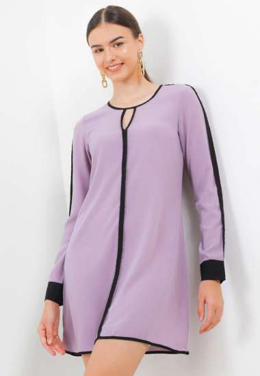 Liam Dress In Lavender XL