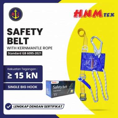 Safety Belt Single Big Hook HNM TEX 2 D
