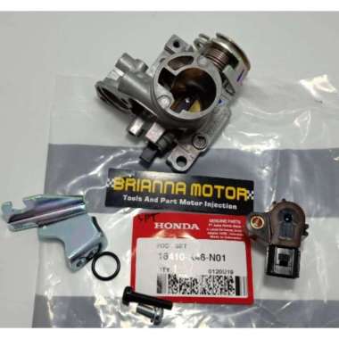 BODY SET THROTTLE BODY BEAT FI VARIO 110 ORI HONDA 16410 K46 N01