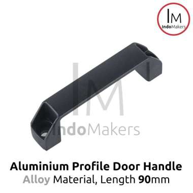 Aluminium Profile Door Handle / Pegangan Pintu Profil Metal 90mm