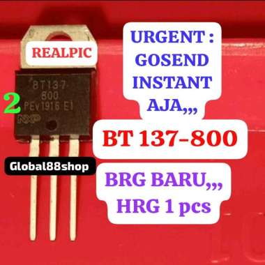 BT137-800E BT 137-800E TR TRANSISTOR MOSFET FET TRIAC 8A 800V