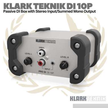 Klark Teknik DI 10P 1-ch Passive Direct Box with Midas Transformer