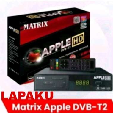 STB/Set Top Box Matrix Apple Merah STB + Dongle Wifi