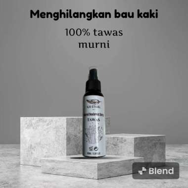 Natural Deodorant Spray Tawas Cair 100ml