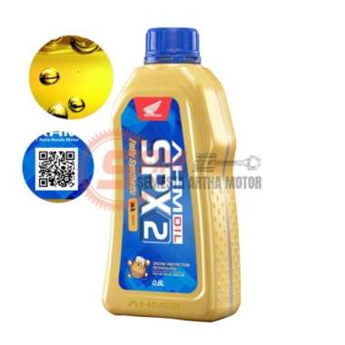AHM SPX2 Matic 4AT 10w30 800ml Oli Mesin Motor Metik Honda Beat Vario