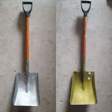 Skop Pasir CRD Gagang Kayu Kuning