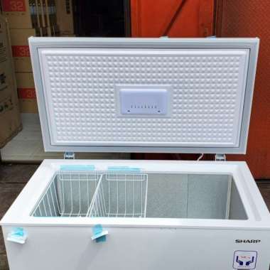 Promo Gila... Chest Freezer Box Sharp Frv-310X 300 Liter 310X Terbaik